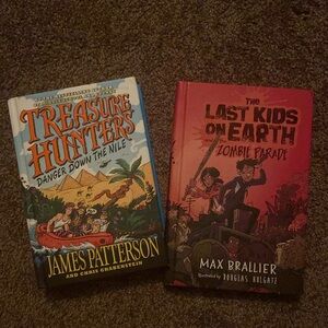 2 like-new hardcover books (~5-7th grade)